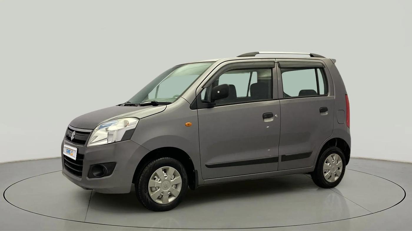 2014 Maruti Wagon R 1.0 LXI, Petrol, Manual, 72,697 km, Left Front Diagonal