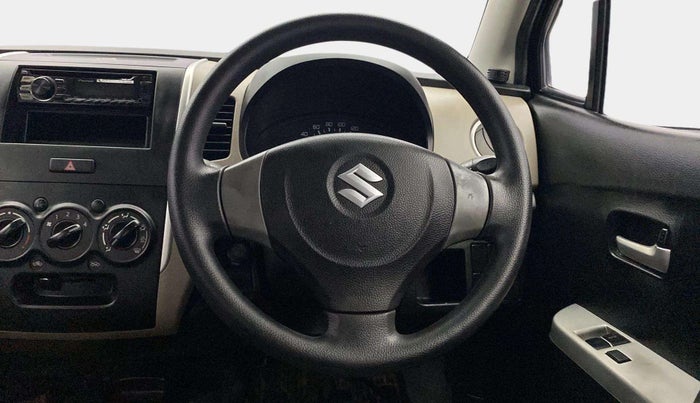 2014 Maruti Wagon R 1.0 LXI, Petrol, Manual, 72,697 km, Steering Wheel Close Up