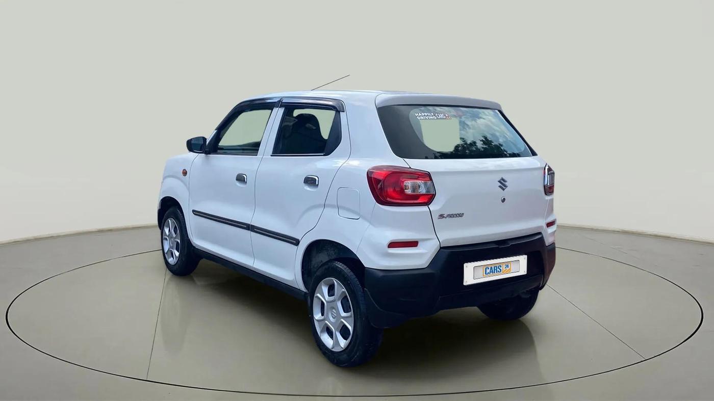 2022 Maruti S PRESSO VXI (O) AMT, Petrol, Automatic, 7,935 km, Left Back Diagonal
