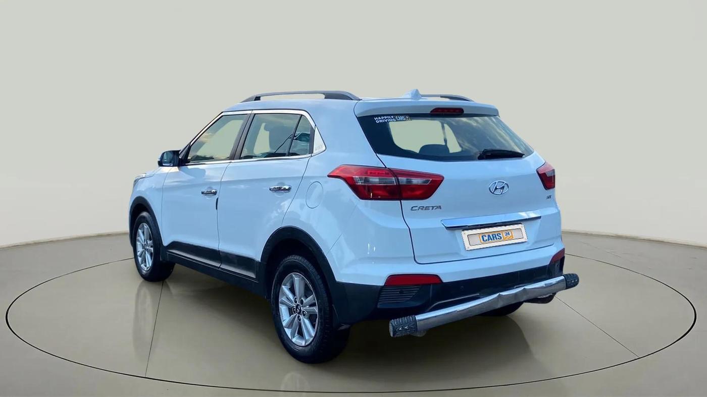 2017 Hyundai Creta SX PLUS 1.6 PETROL, Petrol, Manual, 97,976 km, Left Back Diagonal