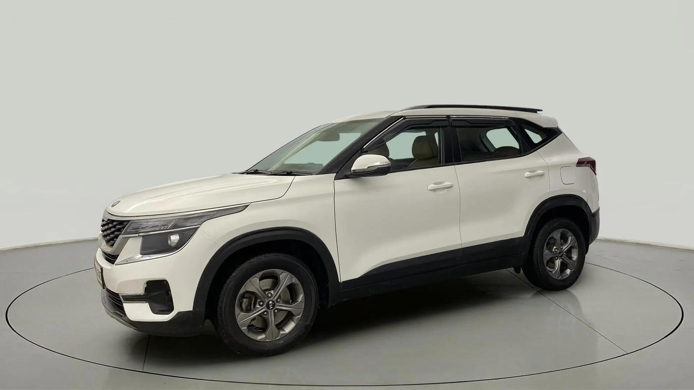 2019 KIA SELTOS HTK PLUS AT 1.5 DIESEL, Diesel, Automatic, 89,791 km, Left Front Diagonal