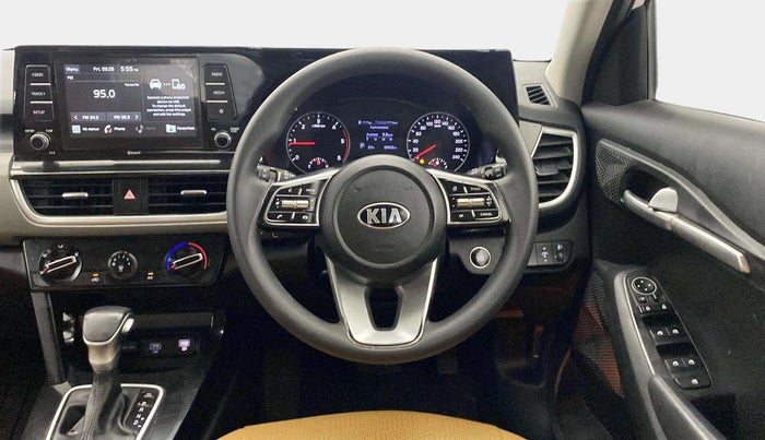 2019 KIA SELTOS HTK PLUS AT 1.5 DIESEL, Diesel, Automatic, 89,450 km, Steering Wheel Close Up