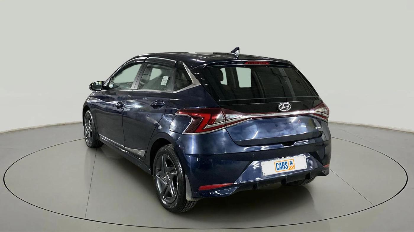 2021 Hyundai NEW I20 SPORTZ 1.2 AT, Petrol, Automatic, 29,207 km, Left Back Diagonal