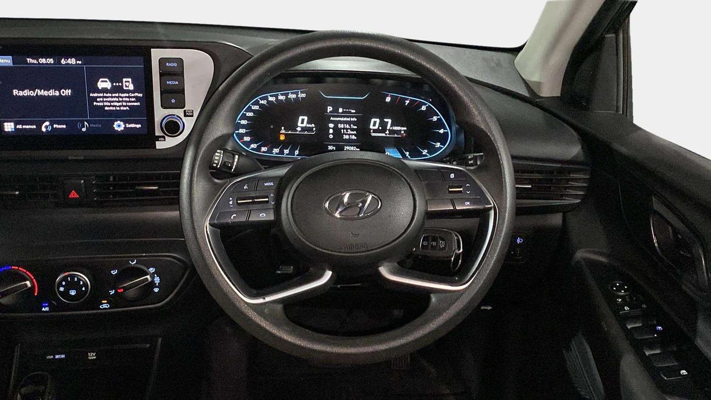 2021 Hyundai NEW I20 SPORTZ 1.2 AT, Petrol, Automatic, 29,207 km, Steering Wheel Close Up