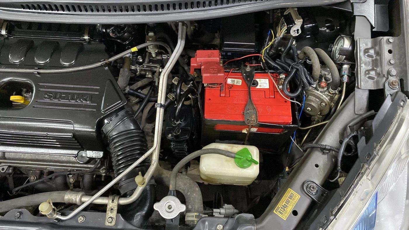 2018 Maruti Wagon R 1.0 LXI CNG, CNG, Manual, 22,833 km, Engine View - Left