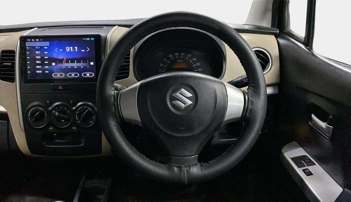 2018 Maruti Wagon R 1.0 LXI CNG, CNG, Manual, 22,541 km, Steering Wheel Close Up
