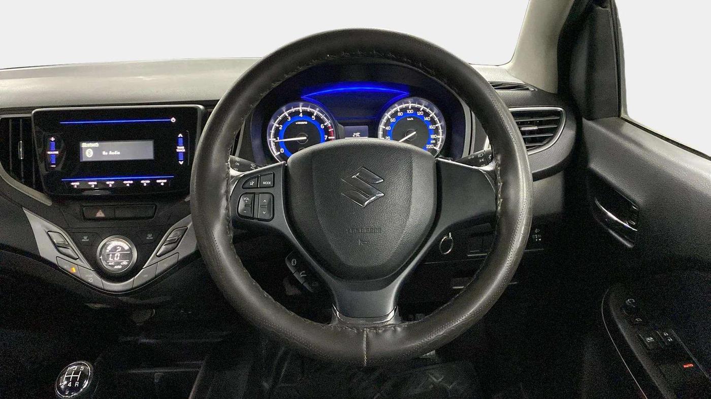 2022 Maruti Baleno DELTA PETROL 1.2, Petrol, Manual, 14,382 km, Steering Wheel Close Up