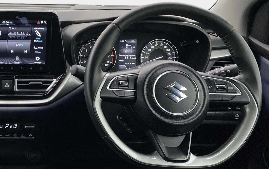 2022 Maruti Baleno ALPHA PETROL 1.2, Petrol, Manual, 15,411 km, Steering Wheel Close Up