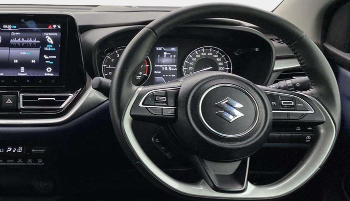 2022 Maruti Baleno ALPHA PETROL 1.2, Petrol, Manual, 15,411 km, Steering Wheel Close Up
