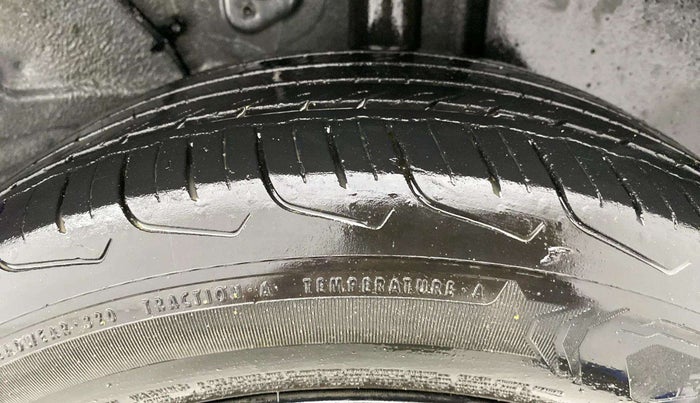 2023 Tata PUNCH ACCOMPLISHED DAZZLE SUNROOF CNG MT, CNG, Manual, 56,716 km, Left Rear Tyre Tread