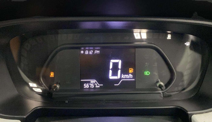 2023 Tata PUNCH ACCOMPLISHED DAZZLE SUNROOF CNG MT, CNG, Manual, 56,716 km, Odometer Image