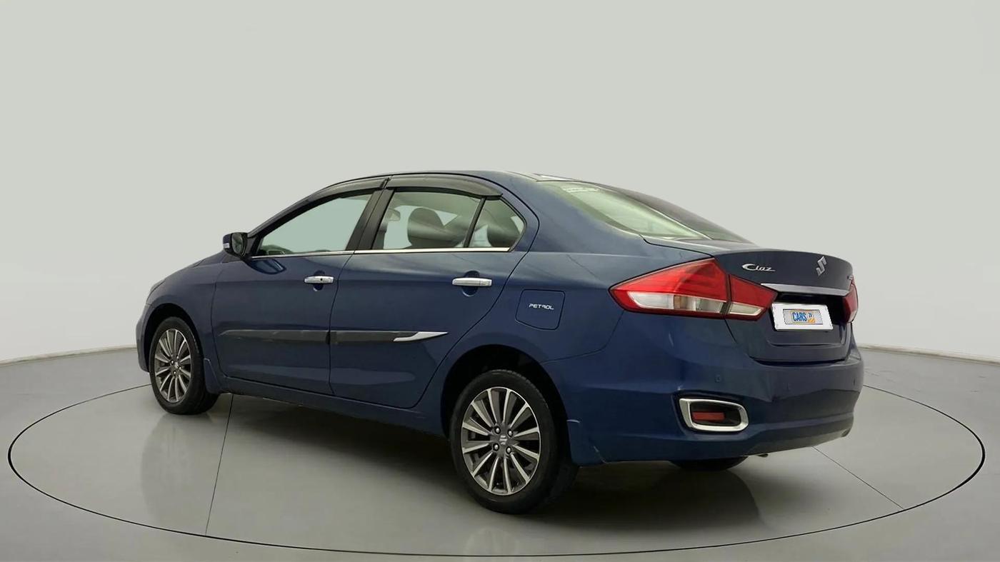 2019 Maruti Ciaz ALPHA 1.5 SHVS PETROL, Petrol, Manual, 39,636 km, Left Back Diagonal