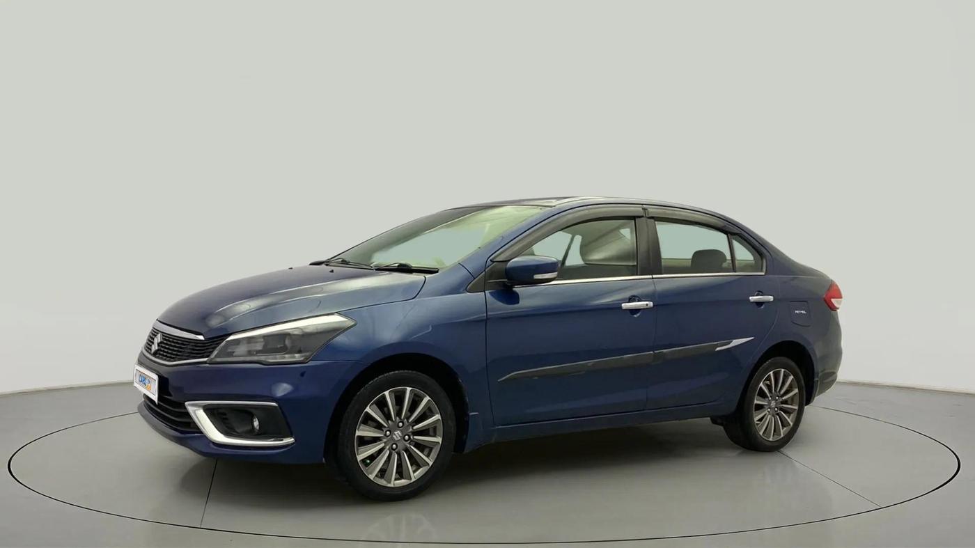 2019 Maruti Ciaz ALPHA 1.5 SHVS PETROL, Petrol, Manual, 39,636 km, Left Front Diagonal