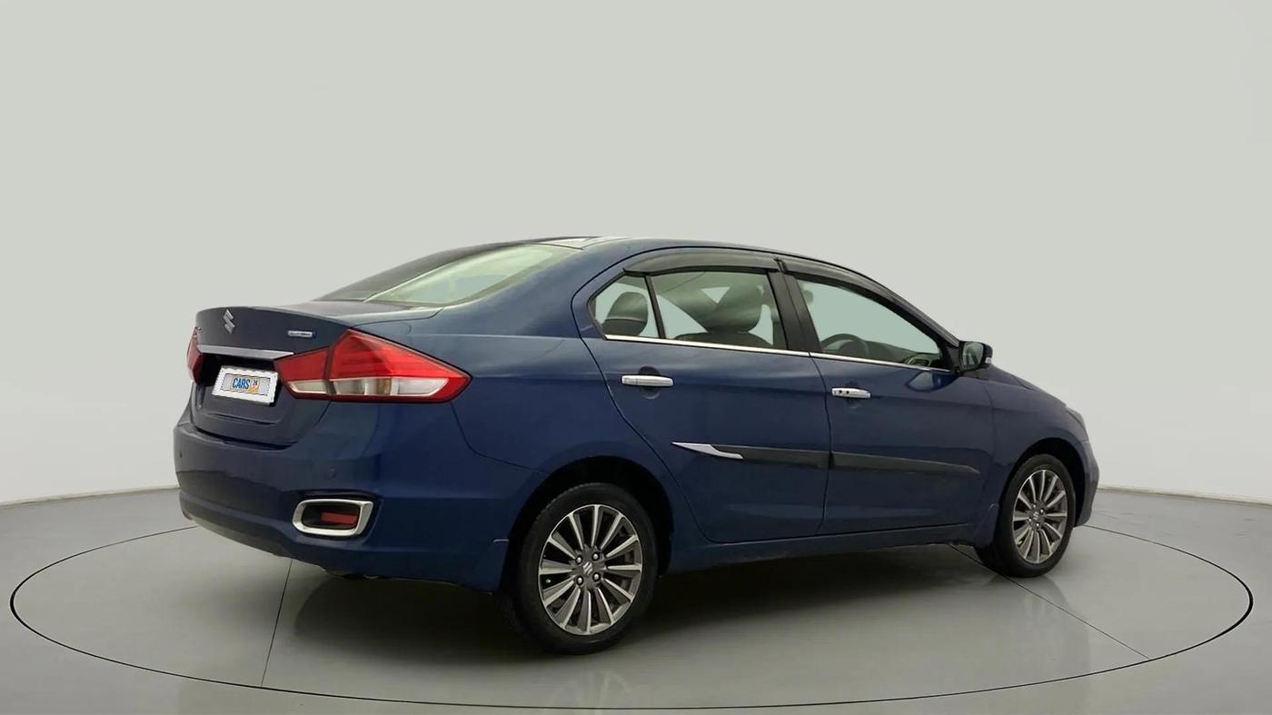 2019 Maruti Ciaz ALPHA 1.5 SHVS PETROL, Petrol, Manual, 39,636 km, Right Back Diagonal