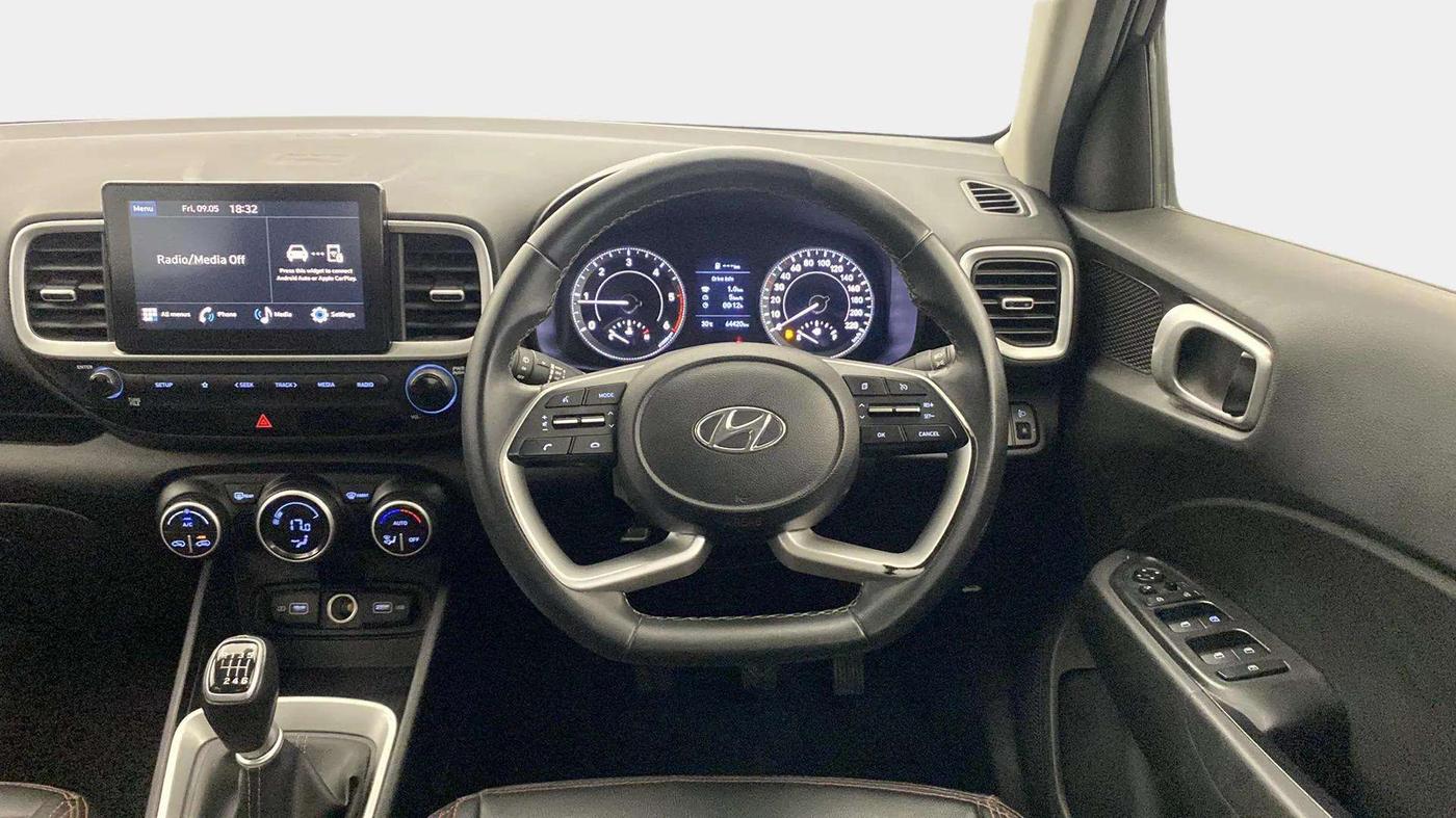 2021 Hyundai VENUE SX 1.5 (O) EXECUTIVE CRDI, Diesel, Manual, 64,521 km, Steering Wheel Close Up
