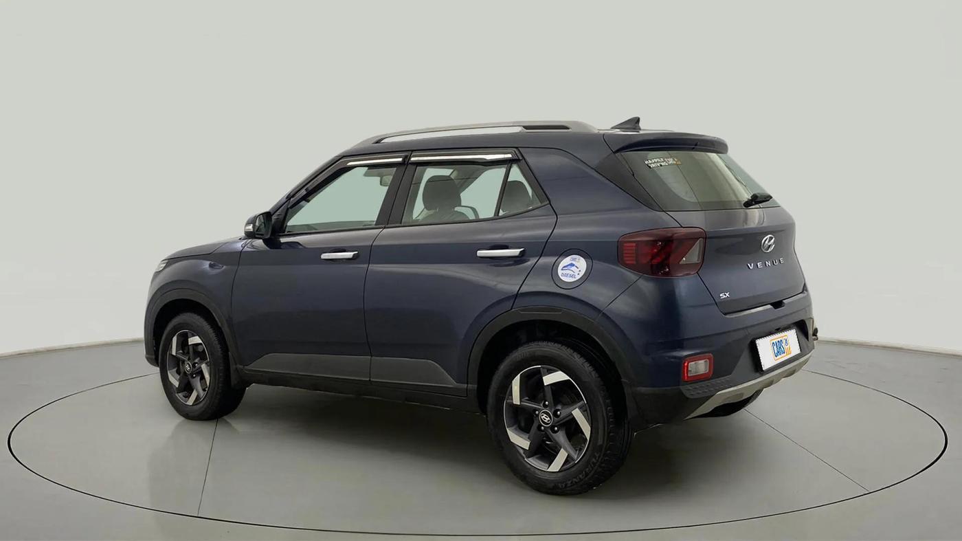2021 Hyundai VENUE SX 1.5 (O) EXECUTIVE CRDI, Diesel, Manual, 64,521 km, Left Back Diagonal
