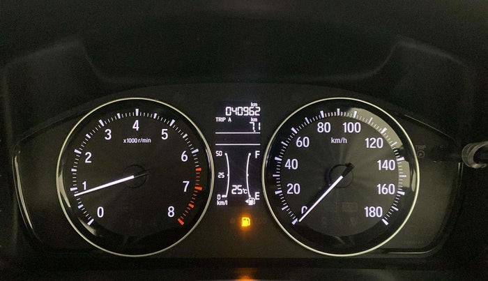 2019 Honda Amaze 1.2L I-VTEC VX, Petrol, Manual, 40,993 km, Odometer Image