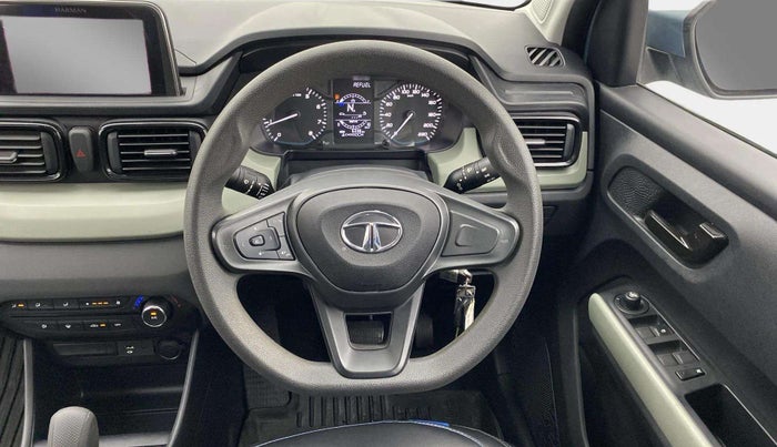 2023 Tata PUNCH ADVENTURE AMT, Petrol, Automatic, 6,383 km, Steering Wheel Close Up
