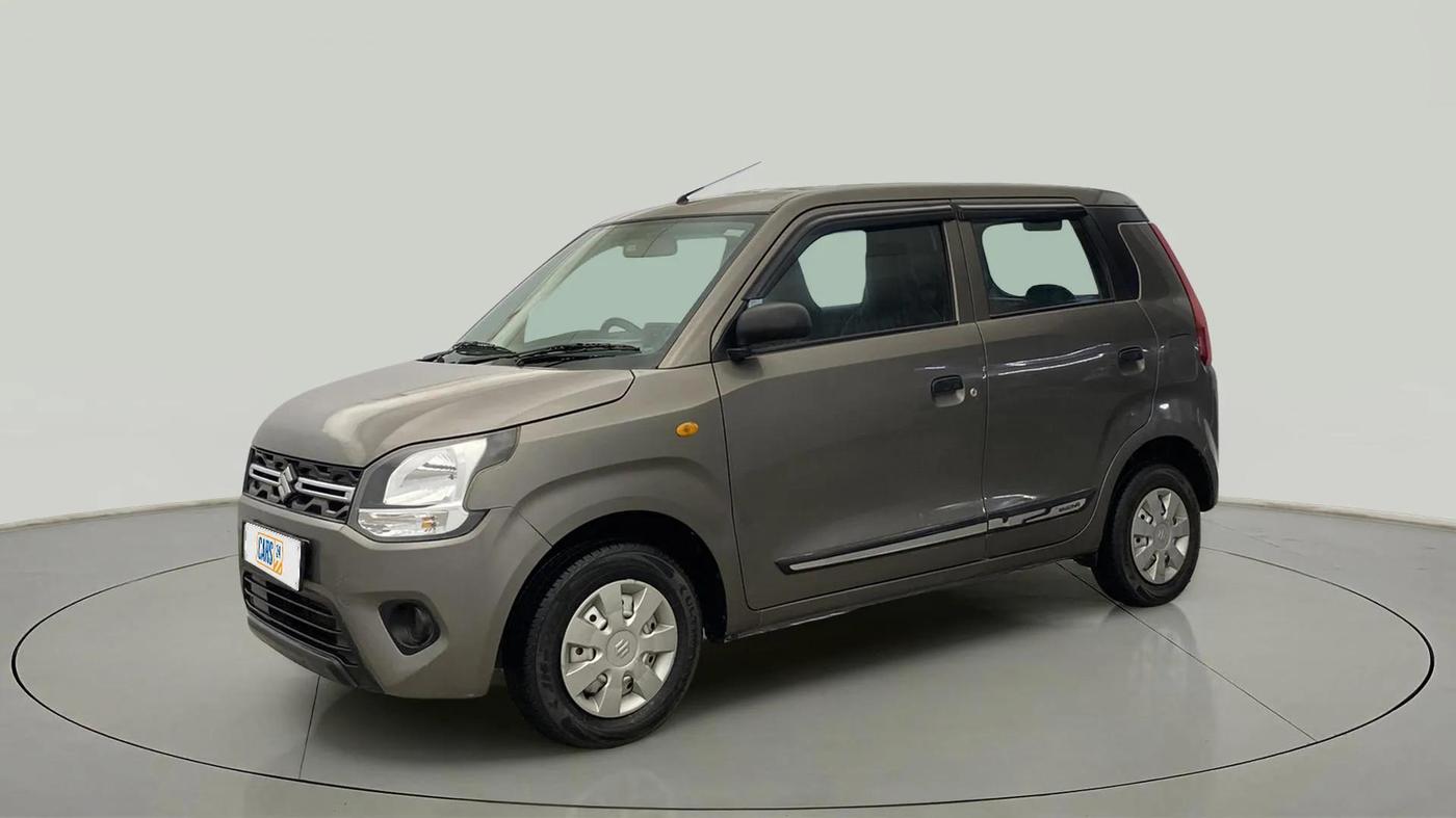 2022 Maruti New Wagon-R LXI CNG 1.0, CNG, Manual, 25,412 km, Left Front Diagonal