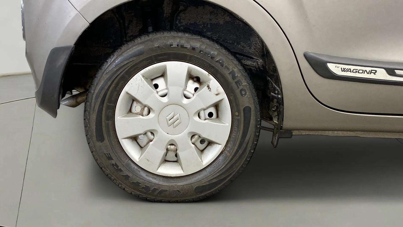 2022 Maruti New Wagon-R LXI CNG 1.0, CNG, Manual, 25,412 km, Right Rear Wheel