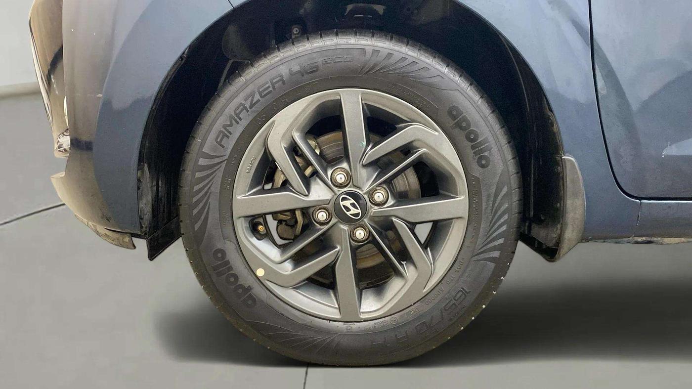 2020 Hyundai GRAND I10 NIOS SPORTZ AMT 1.2 KAPPA VTVT, Petrol, Automatic, 27,048 km, Left Front Wheel