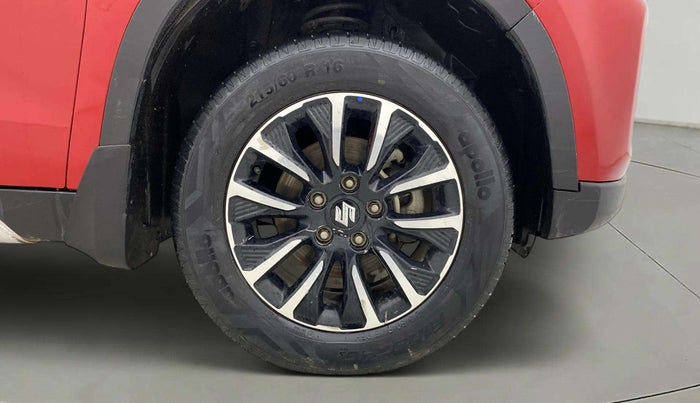 2021 Maruti Vitara Brezza ZXI PLUS DUAL TONE, Petrol, Manual, 45,984 km, Right Front Wheel