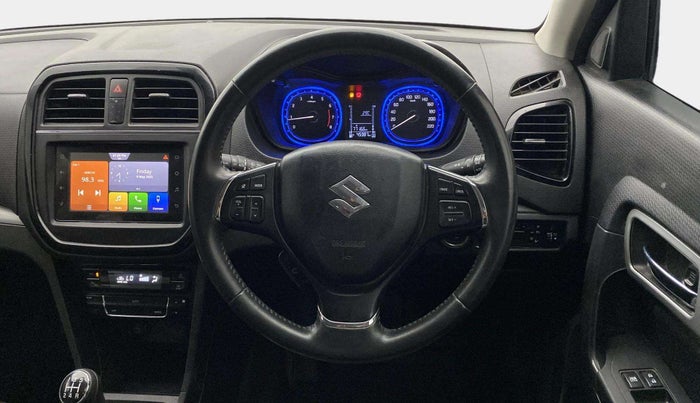 2021 Maruti Vitara Brezza ZXI PLUS DUAL TONE, Petrol, Manual, 45,984 km, Steering Wheel Close Up