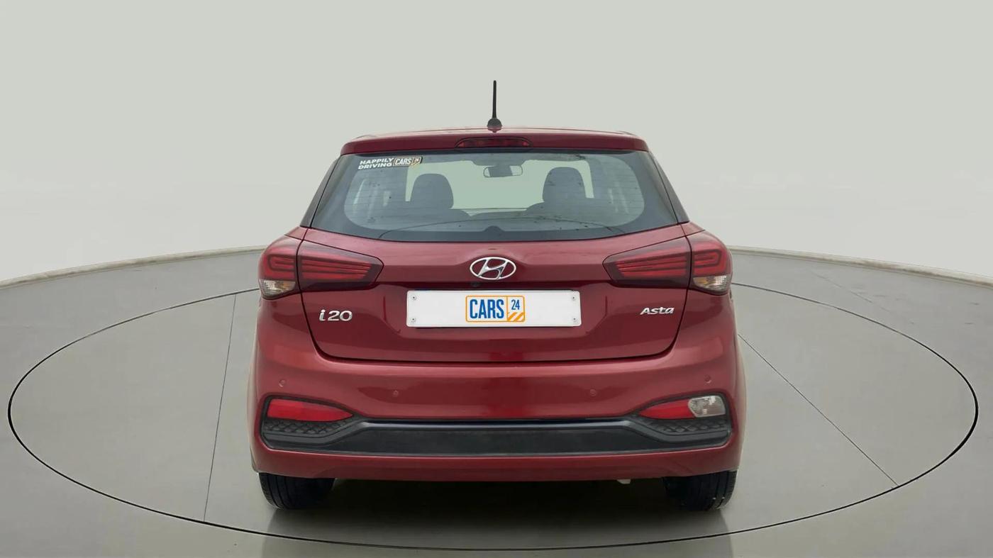 2018 Hyundai Elite i20 ASTA 1.2, Petrol, Manual, 55,502 km, Back/Rear