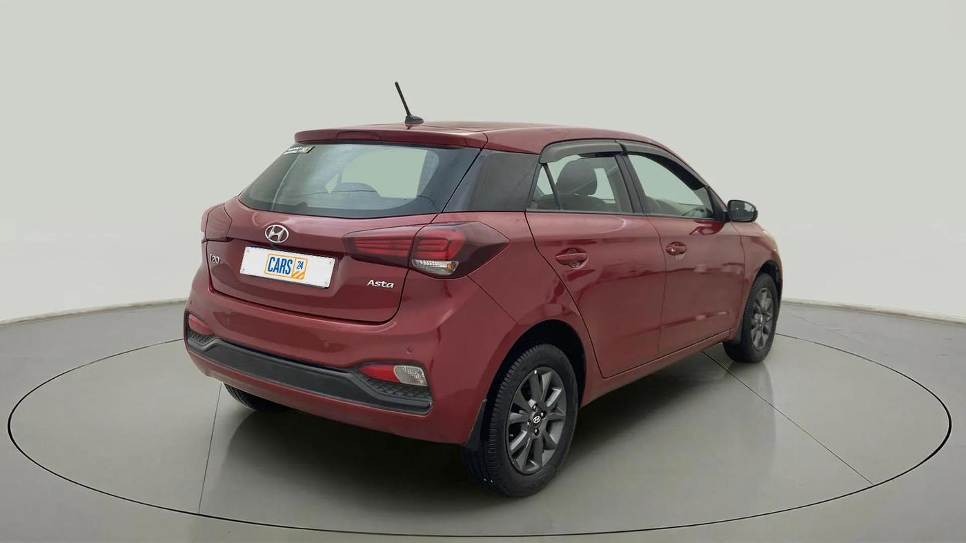 2018 Hyundai Elite i20 ASTA 1.2, Petrol, Manual, 55,502 km, Right Back Diagonal