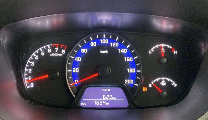2019 Hyundai Xcent S 1.2, Petrol, Manual, 7,562 km, Odometer Image