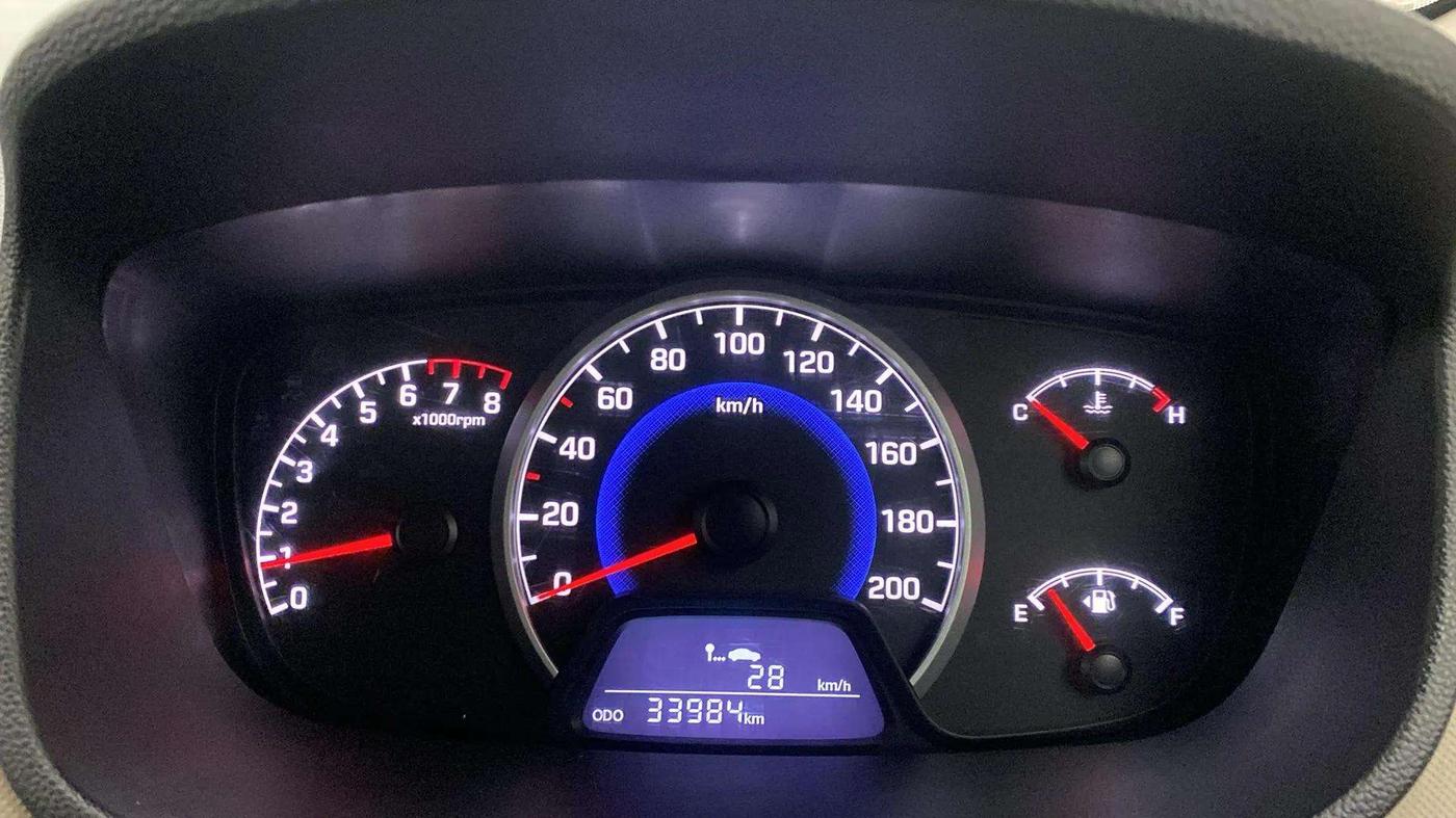 2017 Hyundai Grand i10 SPORTZ 1.2 KAPPA VTVT, Petrol, Manual, 34,034 km, Odometer Image