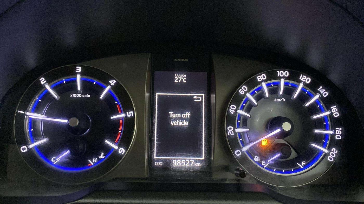 2018 Toyota Innova Crysta 2.4 VX 7 STR, Diesel, Manual, 98,512 km, Air Conditioner