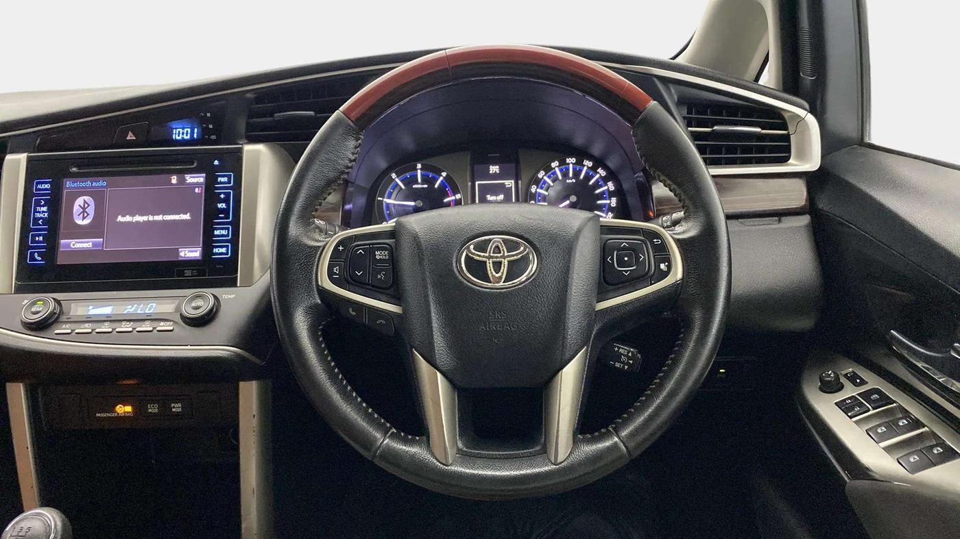 2018 Toyota Innova Crysta 2.4 VX 7 STR, Diesel, Manual, 98,512 km, Spare Tyre