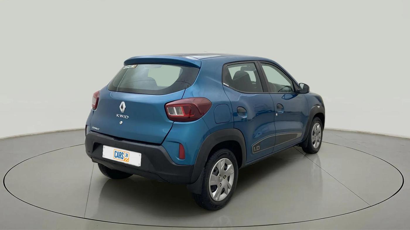 2021 Renault Kwid RXT 1.0 (O), Petrol, Manual, 29,847 km, Right Back Diagonal