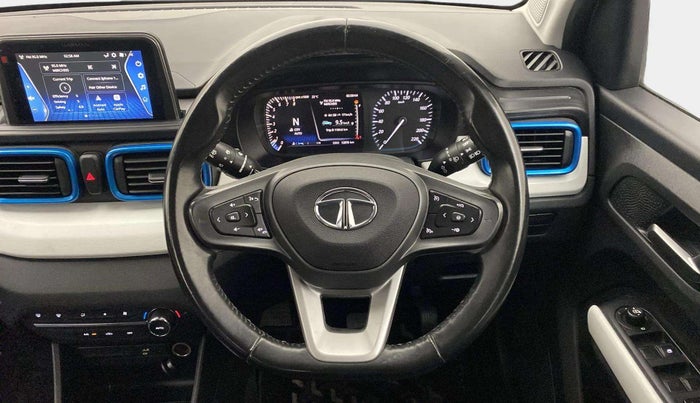 2022 Tata PUNCH CREATIVE  AMT, Petrol, Automatic, 12,834 km, Steering Wheel Close Up