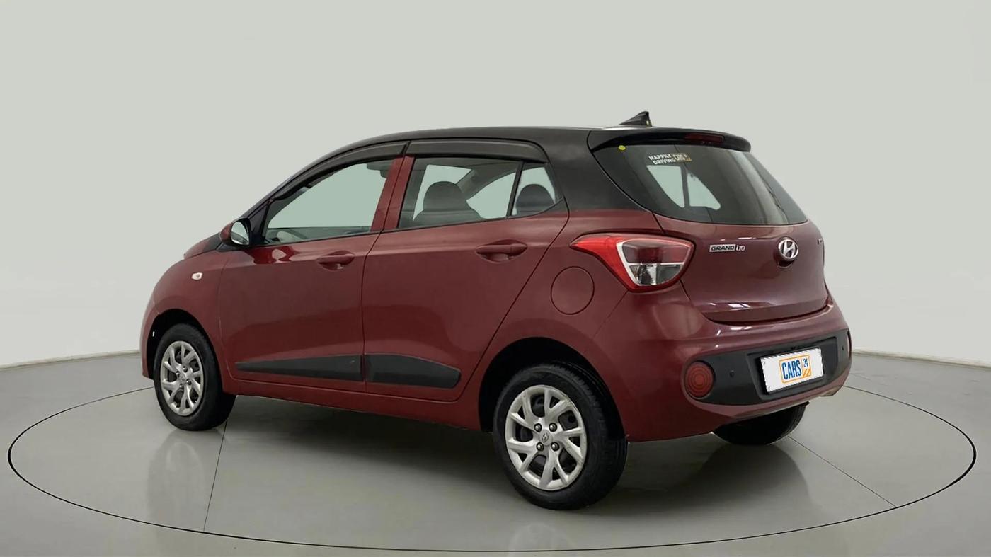 2017 Hyundai Grand i10 MAGNA AT 1.2 KAPPA VTVT, Petrol, Automatic, 41,624 km, Left Back Diagonal