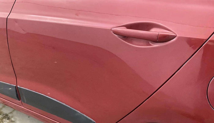 2017 Hyundai Grand i10 MAGNA AT 1.2 KAPPA VTVT, Petrol, Automatic, 41,605 km, Rear left door - Slightly dented