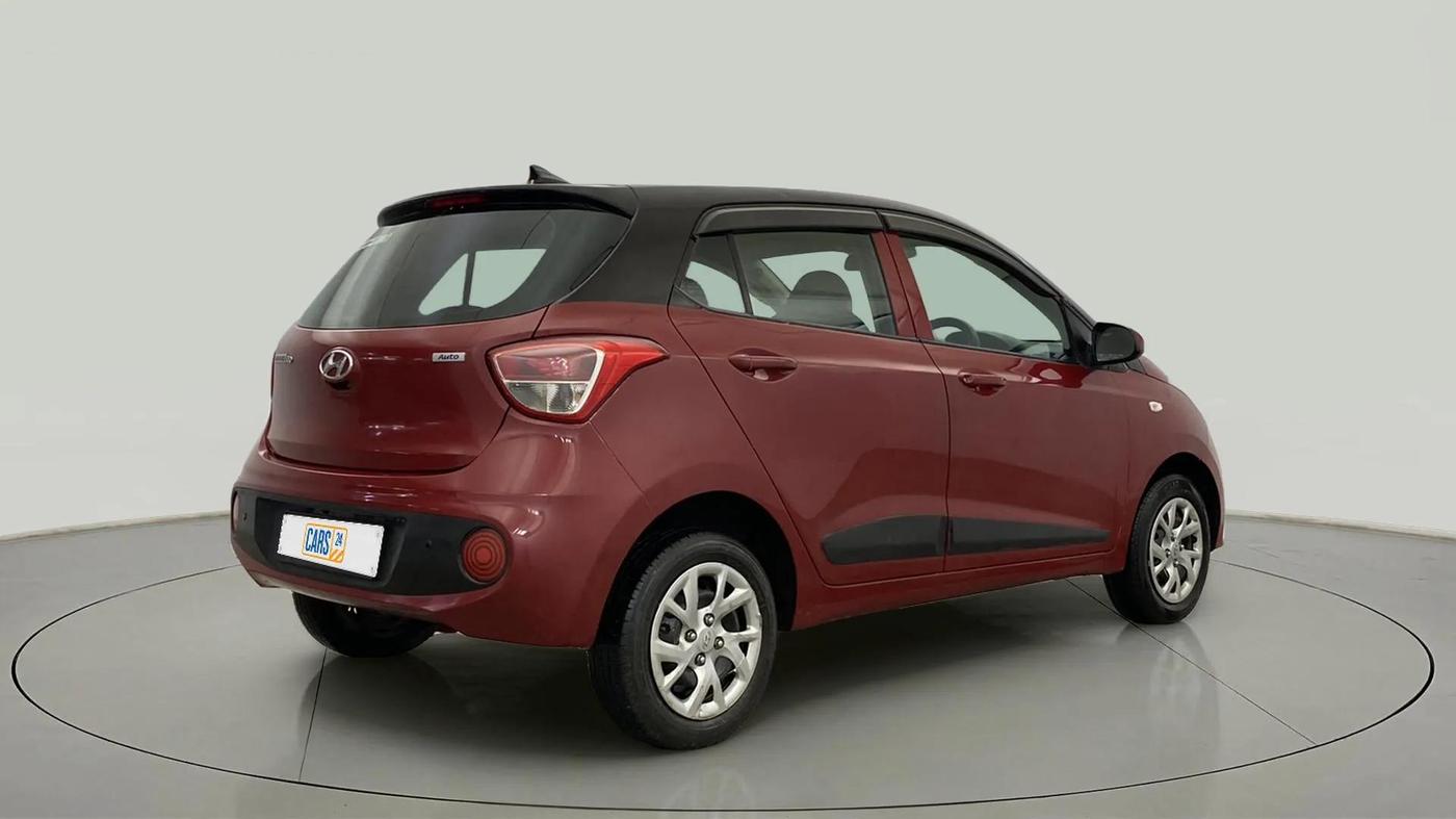 2017 Hyundai Grand i10 MAGNA AT 1.2 KAPPA VTVT, Petrol, Automatic, 41,624 km, Right Back Diagonal
