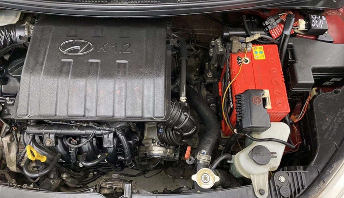 2017 Hyundai Grand i10 MAGNA AT 1.2 KAPPA VTVT, Petrol, Automatic, 41,605 km, Engine View - Left