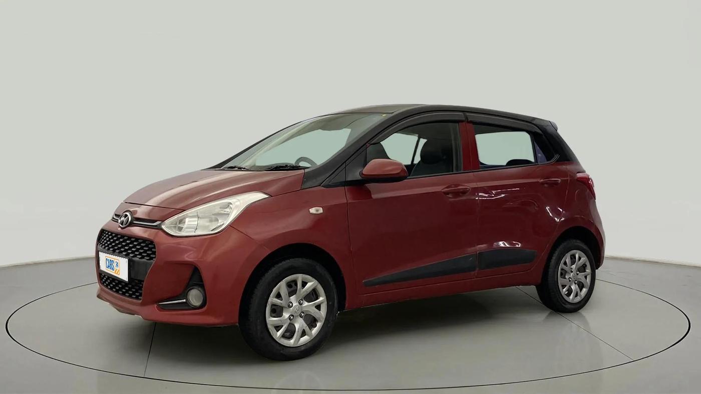 2017 Hyundai Grand i10 MAGNA AT 1.2 KAPPA VTVT, Petrol, Automatic, 41,624 km, Left Front Diagonal