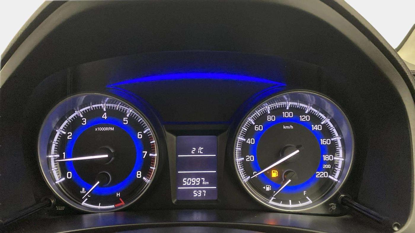 2018 Maruti Baleno DELTA PETROL 1.2, Petrol, Manual, 50,996 km, Odometer Image