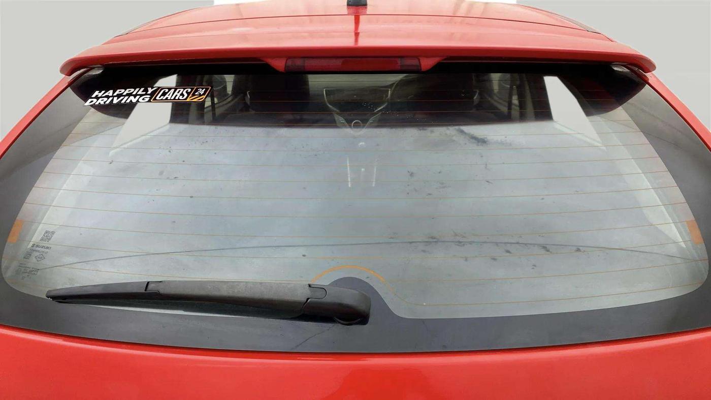 2018 Maruti Baleno DELTA PETROL 1.2, Petrol, Manual, 50,996 km, Rear Windshield
