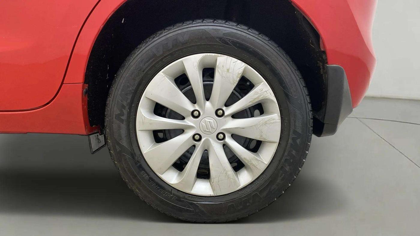 2018 Maruti Baleno DELTA PETROL 1.2, Petrol, Manual, 50,996 km, Left Rear Wheel