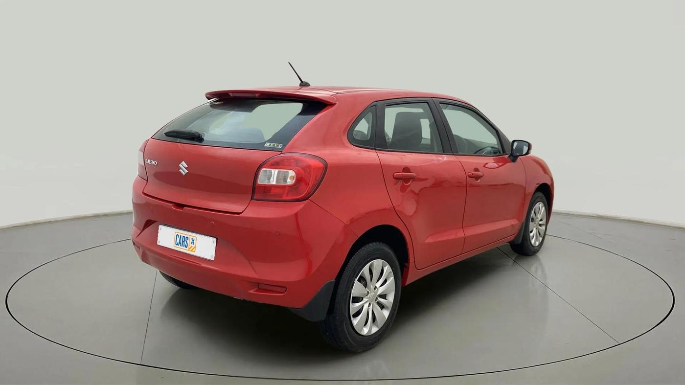2018 Maruti Baleno DELTA PETROL 1.2, Petrol, Manual, 50,996 km, Right Back Diagonal