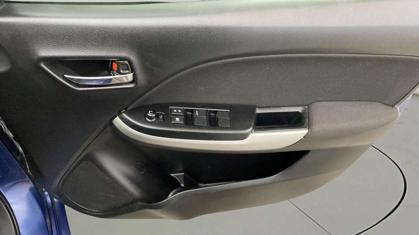 2018 Maruti Baleno ZETA CVT PETROL 1.2, Petrol, Automatic, 31,904 km, Driver Side Door Panels Control