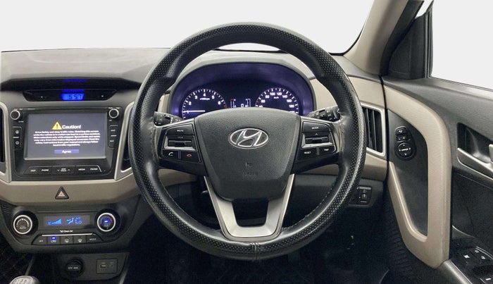 2017 Hyundai Creta SX PLUS 1.6 PETROL, Petrol, Manual, 69,138 km, Steering Wheel Close Up
