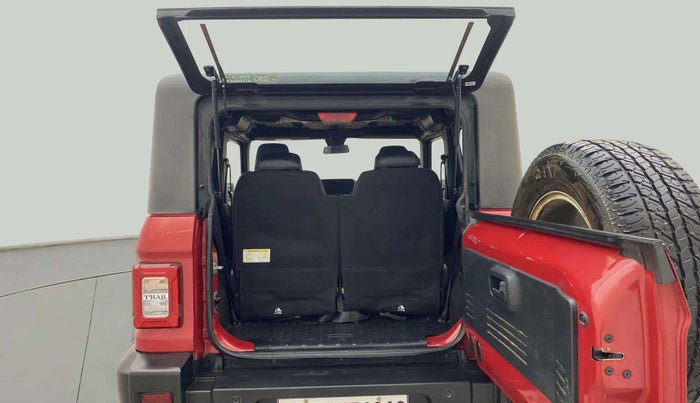2022 Mahindra Thar LX D AT 4WD HT, Diesel, Automatic, 51,198 km, Boot Door Open