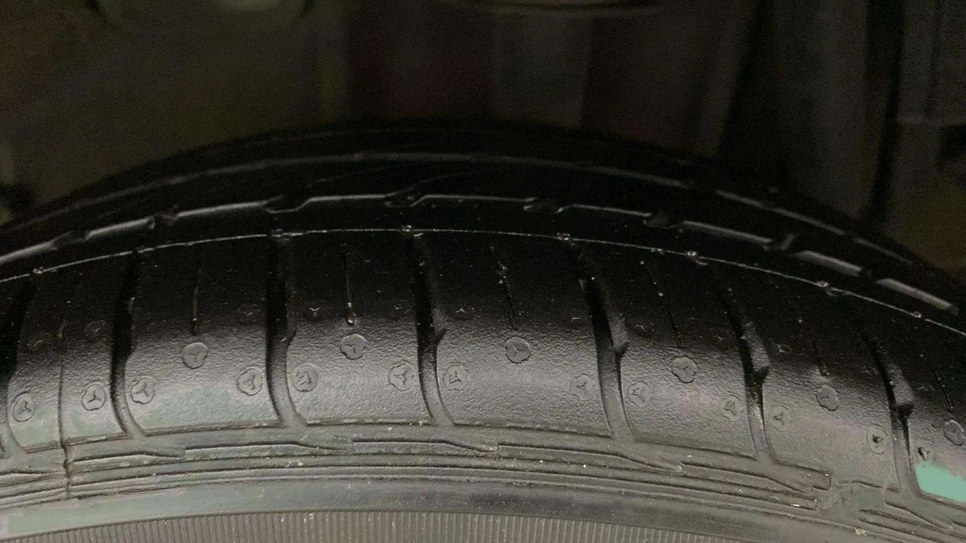 2022 Tata Tiago XZ PLUS PETROL, Petrol, Manual, 14,012 km, Left Rear Tyre Tread