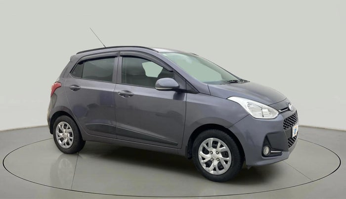 2018 Hyundai Grand i10 SPORTZ 1.2 KAPPA VTVT, Petrol, Manual, 41,400 km, Right Front Diagonal