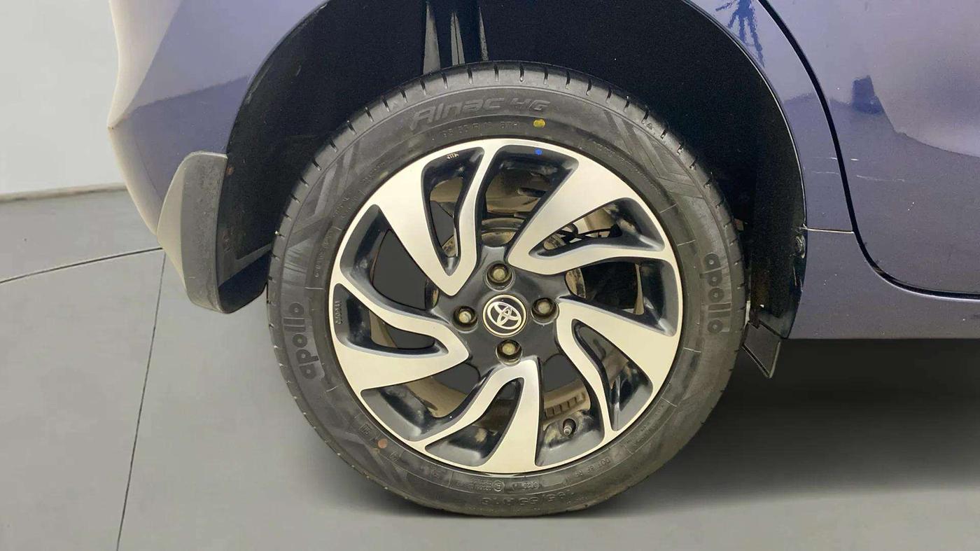 2020 Toyota Glanza V CVT, Petrol, Automatic, 55,302 km, Right Rear Wheel